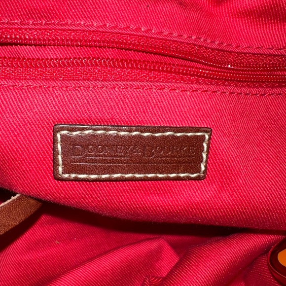 Dooney & Bourke Black Suede Shoulder Bag EUC - Picture 9 of 14